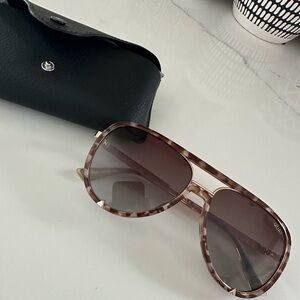 Quay tortoise aviator Sunglasses